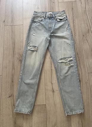 Блакитні джинси zara
