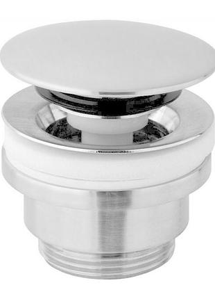 Донный клапан paffoni light, белый матовый (zsca050bo)