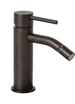 Смеситель для биде paffoni light без донного клапана, black nickel (lig131nkn)