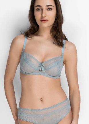 Бюстгальтер anabel arto 80e / eu 80 – мереживний на кісточках, блакитний