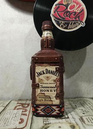 Дизайнерская бутылка jack daniels, ручная работа
