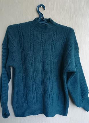Зимовий светр ,дуже теплий l-xl