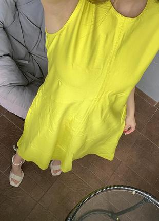 Лимонна сукня zara🍋