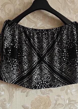Бавовняний комфортний топ з відкритими плечима , of-shoulders top🖤🛘