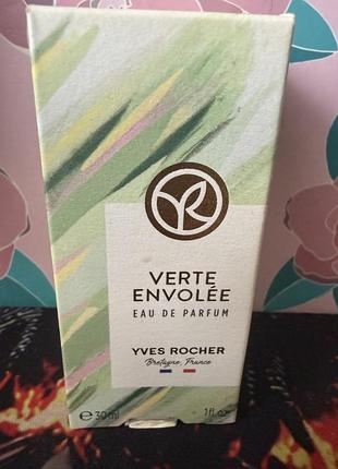 Парфумована вода yves rocher verte envolee 30 ml.