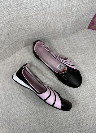 Оригинальные босоножки балетки трендовые puma speedcat ballet