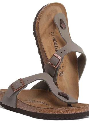 Шльопанці birkenstock gizeh stone, 38 розмір, устілка 24,5