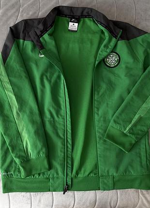 Оригинальная олимпийка nike celtic fc (селтик) / тренировочная куртка