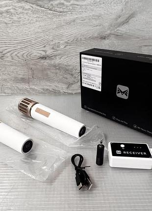 Amazon! набор led микрофонов беспроводных echomussy mikrofon kabellos ya-0008 new (микрофонная система)