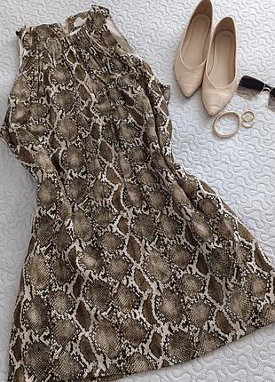Сукня від h&m в анімалістичний принт