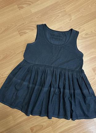 Rundholz black label tunic tank top дизайнерська майка туніка авангард