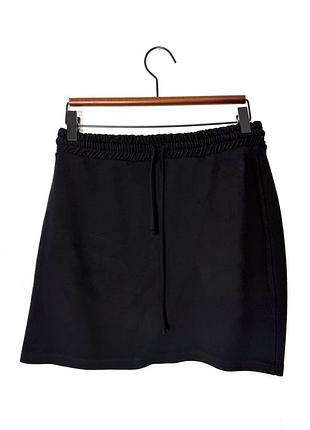Чорна трикотажна спідниця asos
