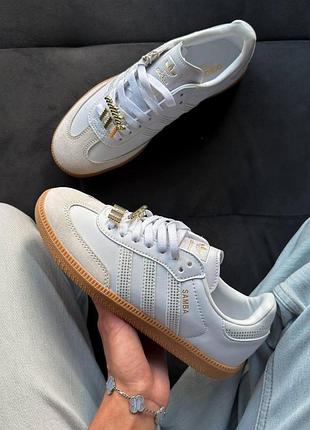 Samba og white/silver