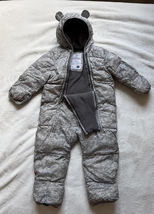 Зимовий комбінезон babygap з вушками унісекс 18-24 місяців (90см)