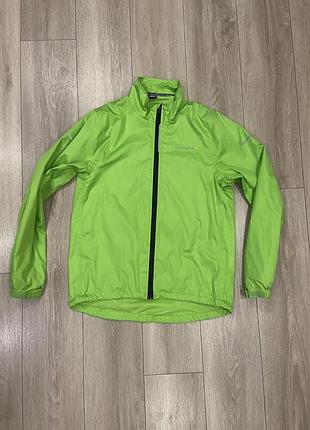|l| велокуртка muddyfox / велосипедна куртка muddyfox cycling jacket hi-vis green