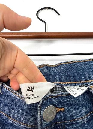 Підліткові джинси слім h&m 4