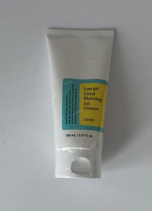Гель для вмивання cosrx low ph good morning gel cleanser (оригінал, iherb)