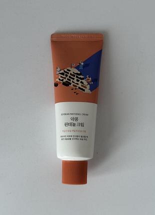 Живильний крем із пантенолом round lab soybean panthenol cream