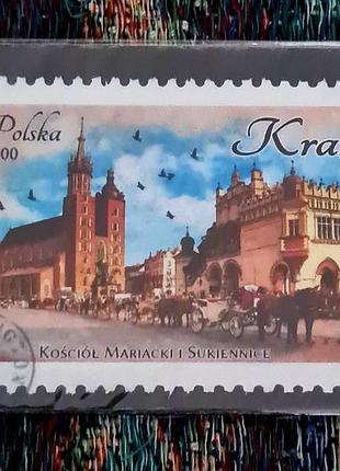 Сувенірний магніт kraków polska