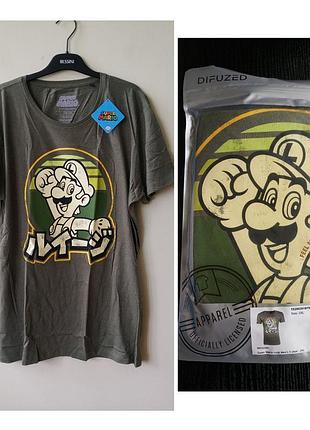 Чоловіча футболка super mario luigi nintendo difuzed нідерланди