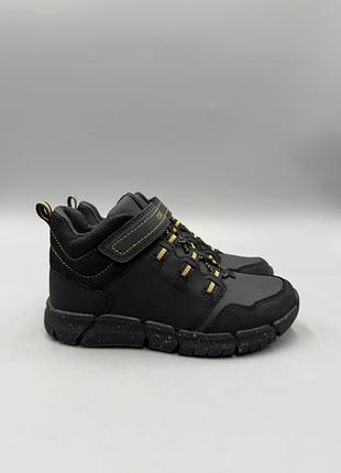 Шкіряні утеплені черевики geox flexyper 32, 41