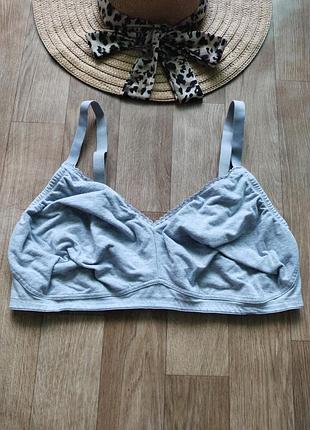 Качественный хлопковый бюстгальтер без косточек 90е marks &amp; spenser