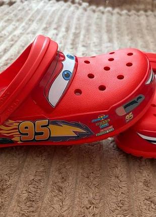 Кроксы crocs classic clog lightning mcqueen 😋 🔥📌