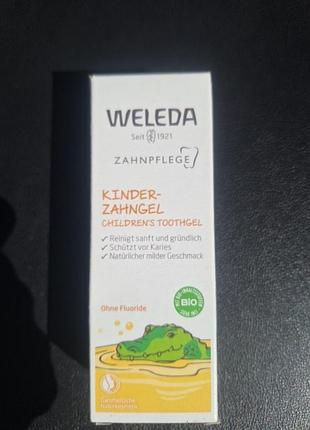 Зубний гель  weleda. нова!!! без фтору!!!