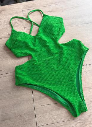 Яскравий суцільний купальник victoria’s secret