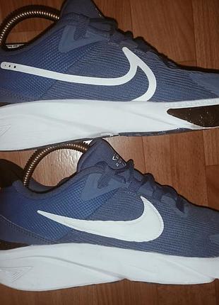 Кроссовки nike star runner 4 в синем цвете размер 38-39 длина потолков 24-24.5 см