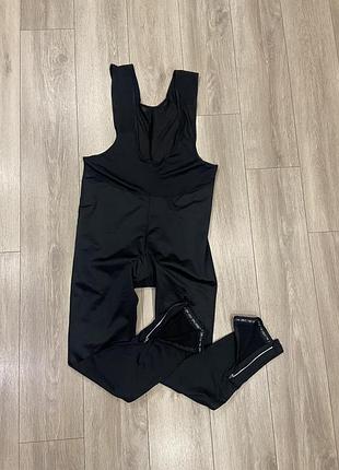 |xl| чоловічі термо велоштани crivit / вело біб тайтси crivit thermal bib tights