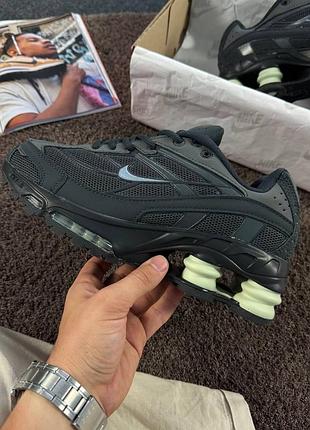 Кросввки nike shox ride 2 sp x supreme grey