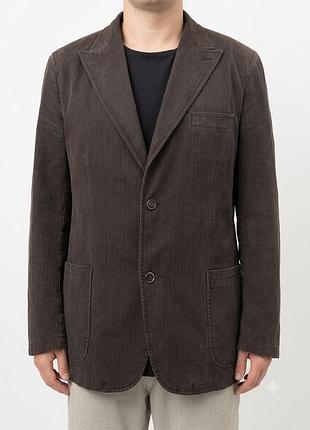 Немецкий мужской пиджак bogie - хлопок/стрейч, размер 56 - smart casual