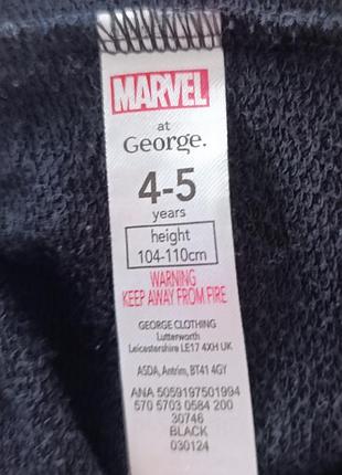 Шорты marvel 4-5 лет 3