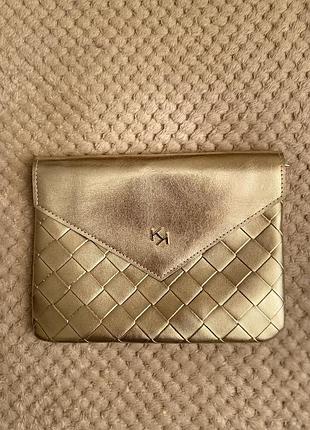 Косметичка жіноча kiko milano золота