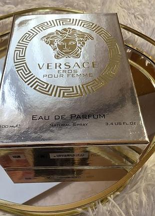 Парфуми versace eros pour femme eau de parfum 100 мл