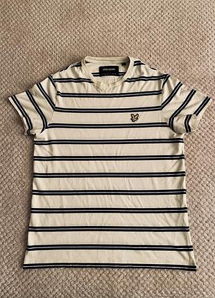 Футболка чоловіча lyle&scott полосата,розмір s