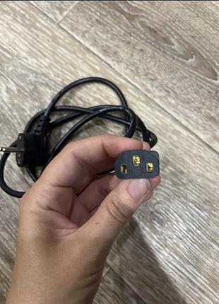 Кабель сетевой мережевий компʼютерний 300/500v 3 pin 3x0.75mm мідь