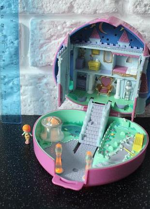 Винтажный игровой набор polly pocket starlight castle 1992 года от bluebird toys