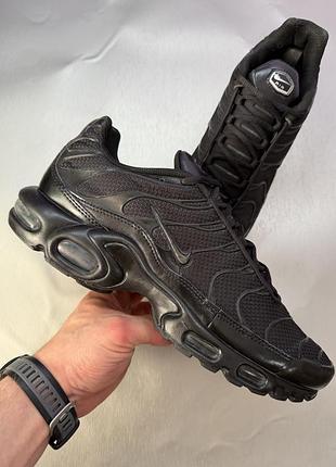 Кроссовки nike air max tn plus triple black