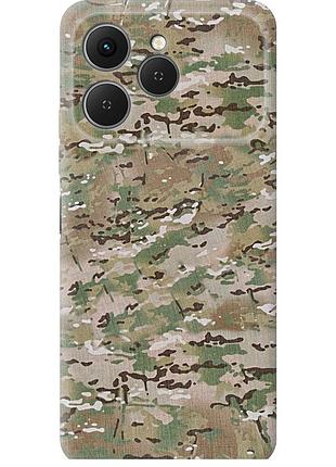 Чехол силиконовый на телефон tecno spark 40 4g камуфляж v5 "1201u-4116-58250"
