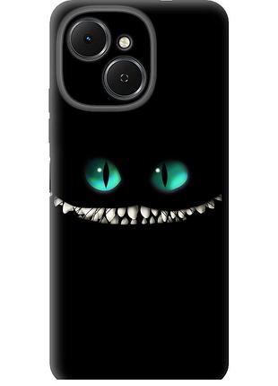 Чохол силіконовий на телефон tecno spark 40c чеширський кіт "689u-4127-58250"