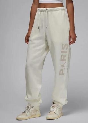 Жіночі штани jordan w j psg brkln flc gfx pant fv7764-133