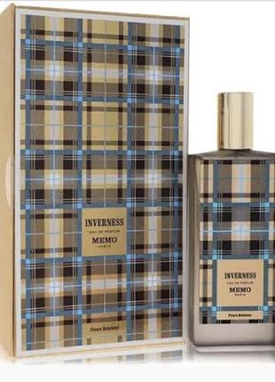 Духи inverness memo paris 75мл