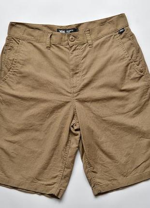 Брендовые шорты vans authentic chino relaxed khaki 31р s/m