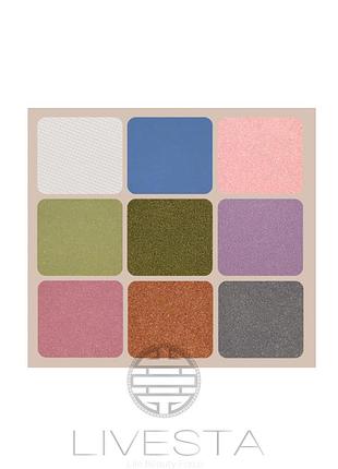 Палетка тіней для повік claraline h101 color shift, 9 x 1 г