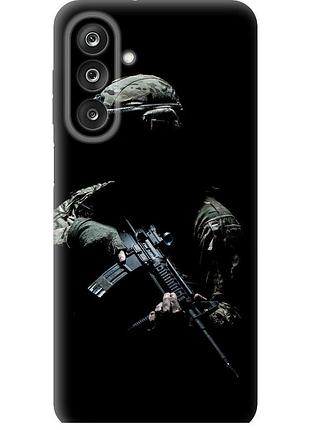 Чехол силиконовый патриотический на телефон samsung galaxy m36 защитник v3 "5226u-4103-58250"
