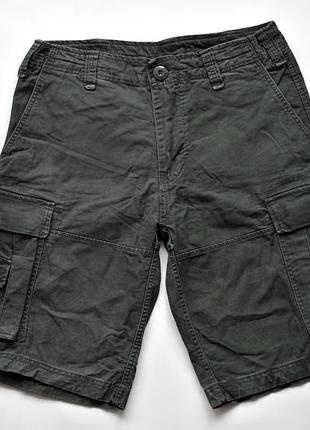 Милитари карго шорты bw vintage shorts grey (l)