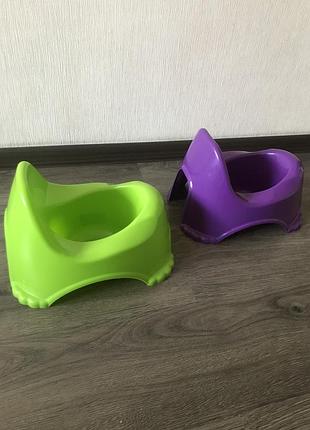 Комплект - 2 детские горшки (50 грн при 2 шт)