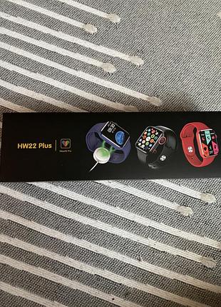 ⌚ смарт-годинник hw22 plus.  повністю справний, є незначні сліди користування на екрані. працює з android та iphone через wearfit pro. ✅
